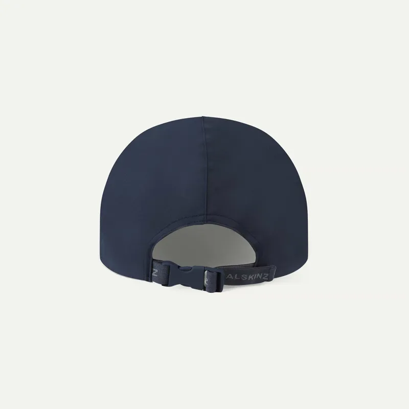 SEALSKINZ Salle Waterproof Foldable Cap Navy-1